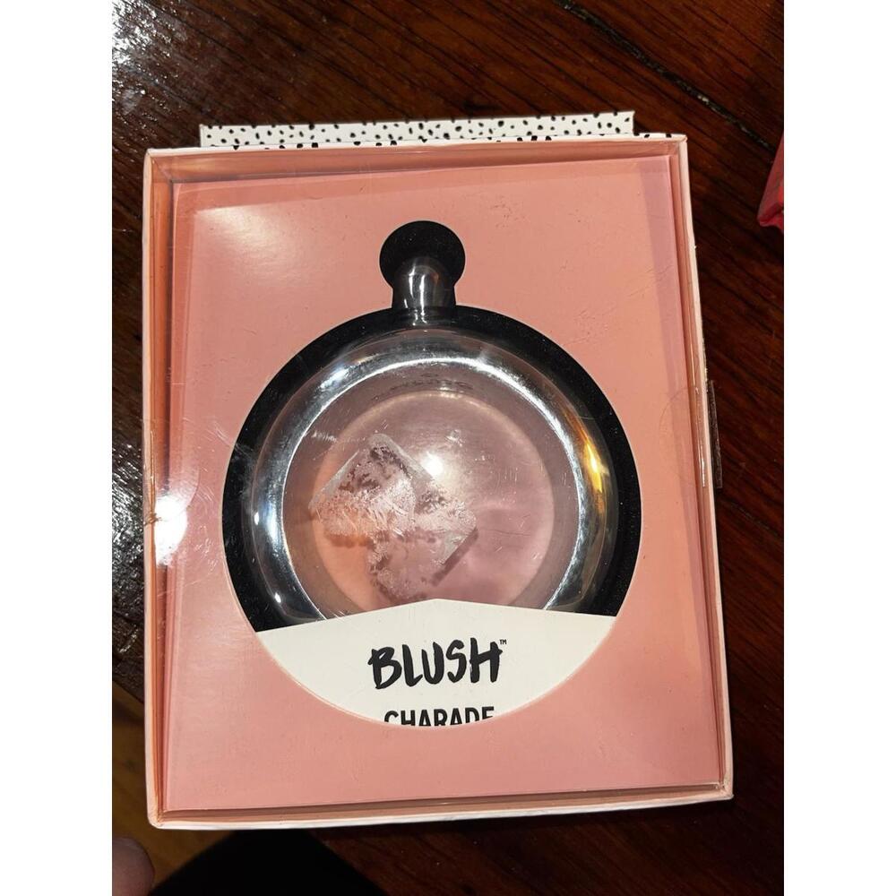Blush Pink Flask Bracelet Bangle Hidden Liquor Jewelry Trendy Gift for Her Booze